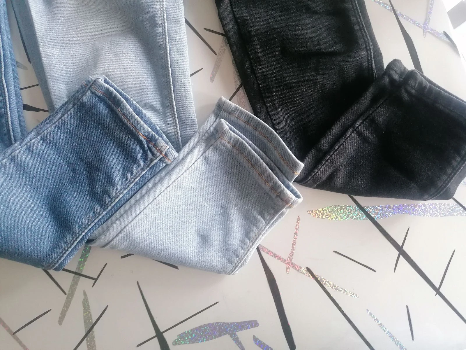 Set van 3 skinnyjeans maat 10 jaar oud 👖 – photo 9